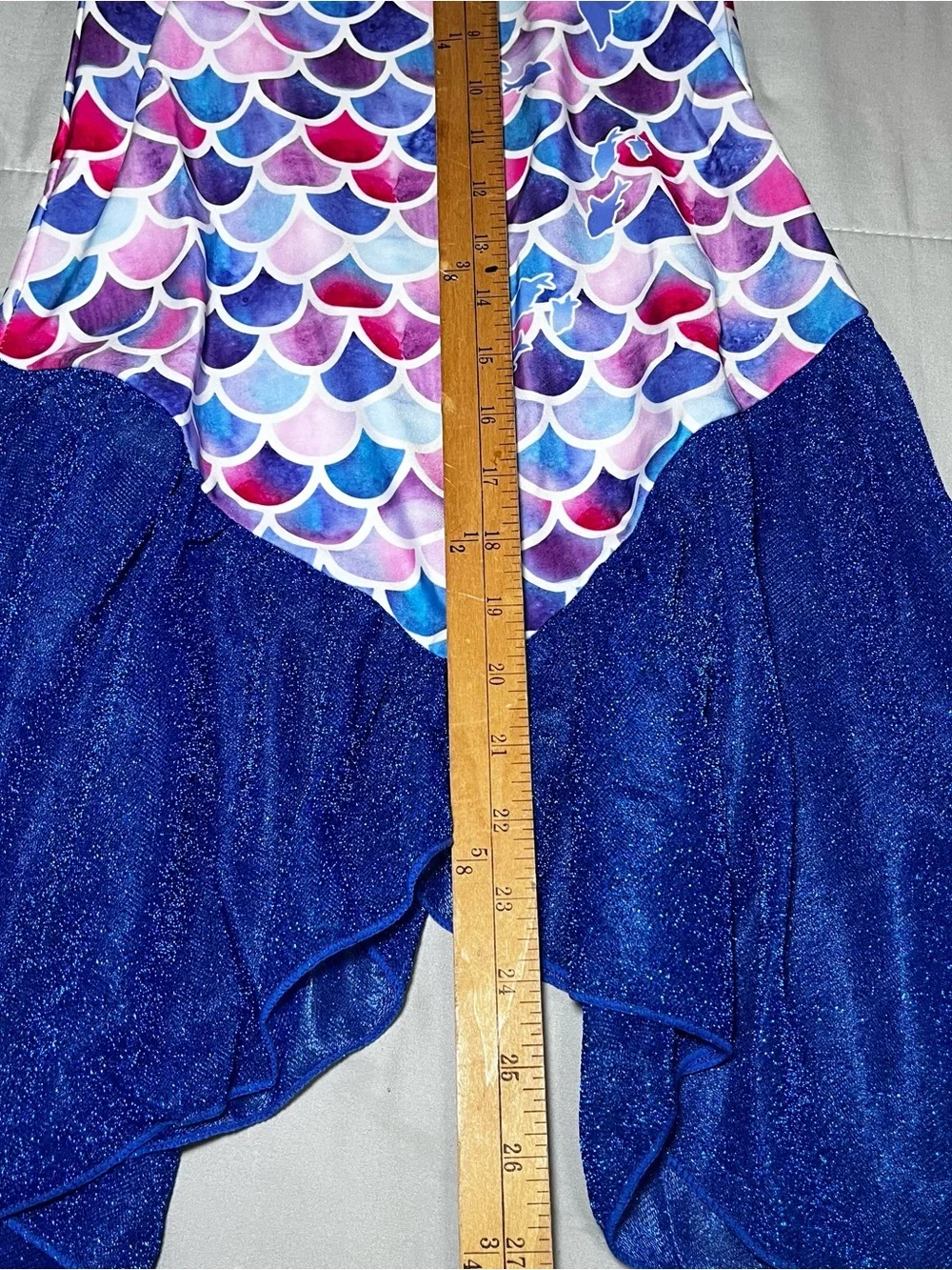 6 Piece Mermaid Costume Set New